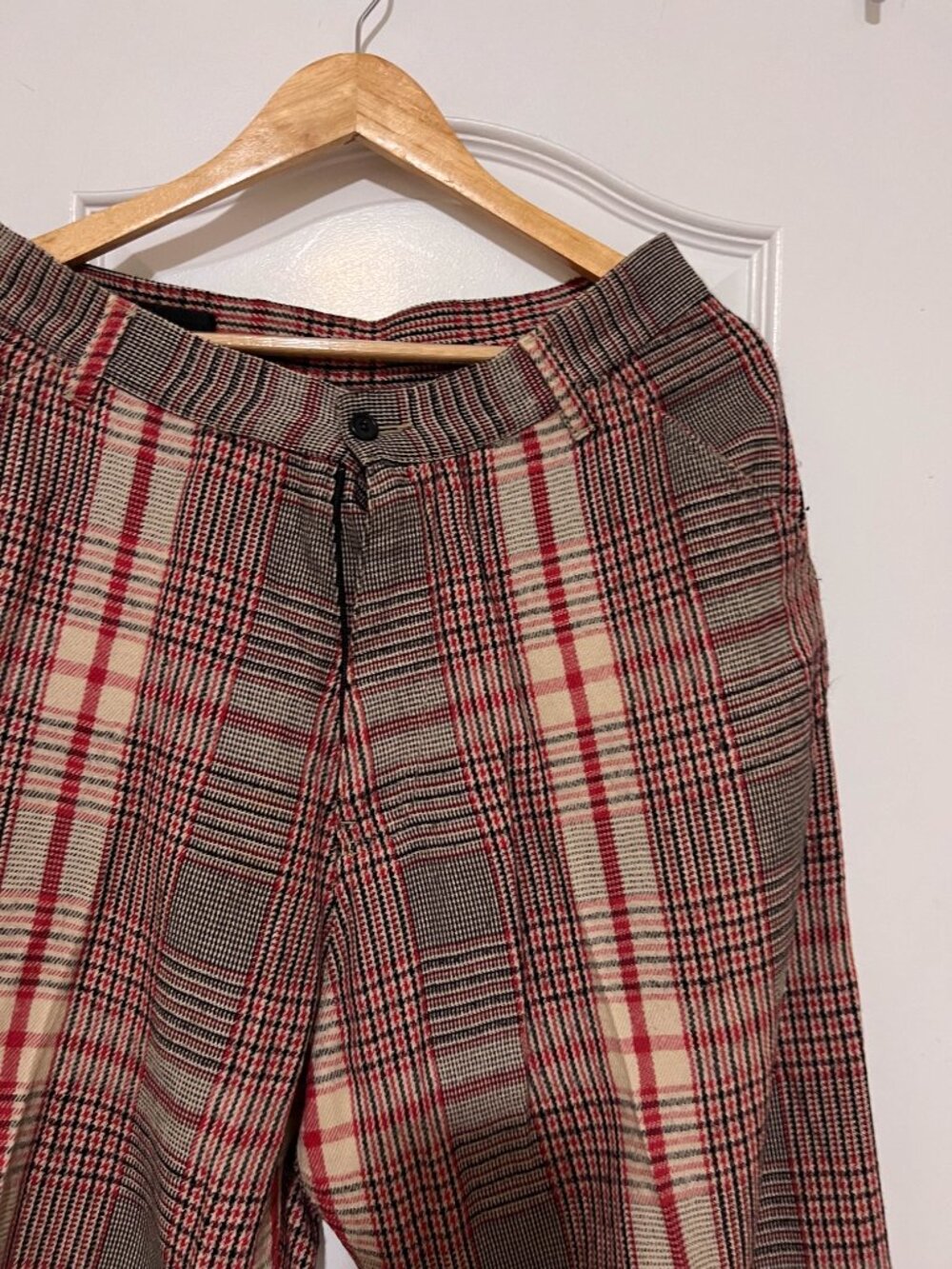 Alexander McQueen Plaid Trousers 46 - Picture 2 of 15